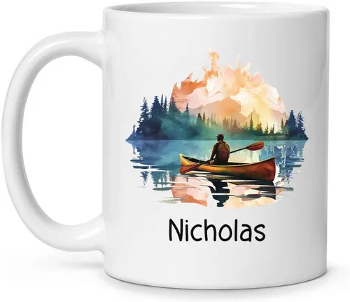 Vista 13 de Taza de café personalizada para nadador, regalo para equipo de natación, taza de cerámica blanca personalizada con nombre nadador, taza de té