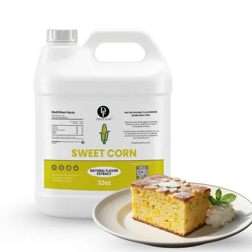 Vista 37 de Dolce Flav Extracto de mantequilla – 2 onzas soluble en agua, Kosher, sin azúcar, sabor concentrado de mantequilla de imitación para hornear