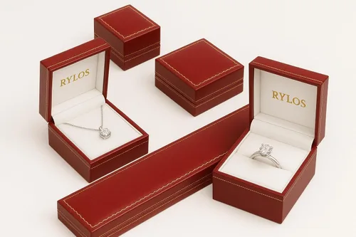 Vista 7 de RYLOS Anillos para hombre Anillo de pepita de diseñador de oro amarillo de 14 quilates piedra preciosa ovalada de 0.354 x 0.276 in y diamantes