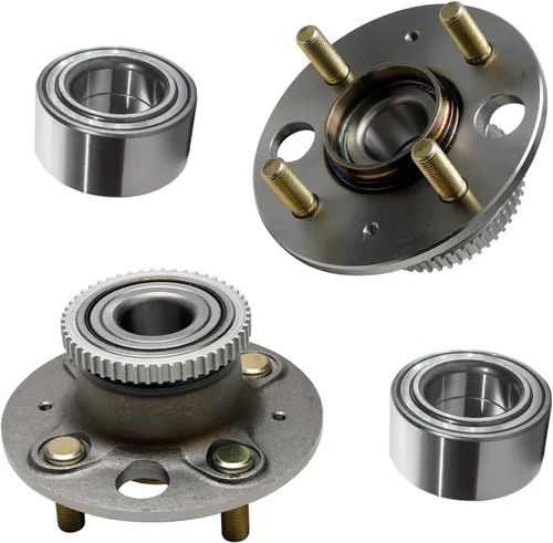 Vista 35 de Detroit Axle - Kit de suspensión delantera 4WD para Nissan Frontier Pathfinder Xterra, 2 cubos de rodamientos de ruedas, 2 brazos de control