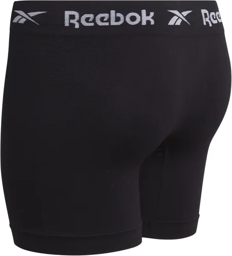 Vista 6 de Reebok Ropa interior para mujer - Pantalones cortos sin costuras de pierna larga (paquete de 3)