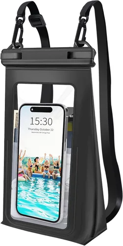 Vista 11 de Funda impermeable grande para teléfono, funda impermeable universal para iPhone 14 Plus 13 Pro Max 12 11 Samsung S23 S22 hasta 7.2 pulgadas, IPX8 a