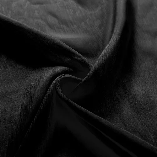Vista 8 de Cortinas traslúcidas negras de 45 pulgadas de largo para ventanas de baño, juego de 2 paneles, cortinas de media ventana para cocina y dormitorio