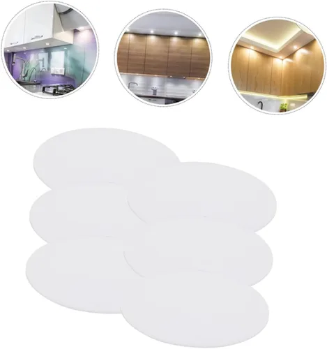 Vista 3 de DOITOOL Spotlight Lampshade Difusor Lámparas Cubiertas 6 unids Difusor Luz Cubiertas para Pantalla de Lámpara Reemplazo