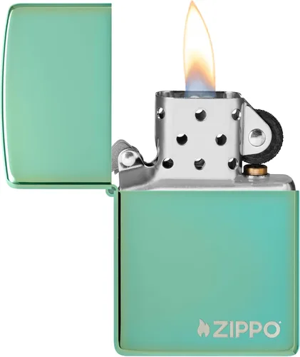Vista 3 de Encendedores Zippo de Color Verde