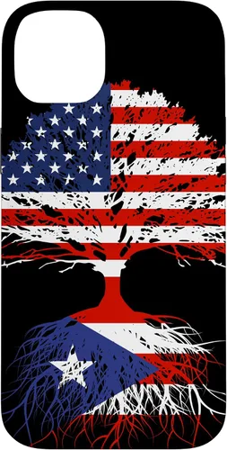 Vista 15 de Puerto Rico Boricuas Roots - Carcasa para iPhone 17, diseño de bandera estadounidense de Puerto Rico