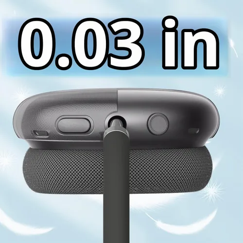 Vista 4 de Fintie Clear Case for AirPods Max 2 (2026) and AirPods Max 1 (2024/2020)
