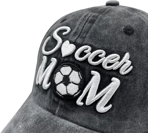 Vista 2 de Waldeal Gorra de béisbol bordada ajustable para mamá, gorra de béisbol lavada para papá