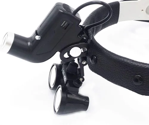 Vista 6 de EustomA 5W ajustable diadema LED faro 3.5X binocular lupas específico faro DY-106