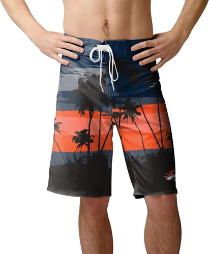 Vista 14 de FOCO Bañador con logotipo del equipo de la NFL para hombre Sunset