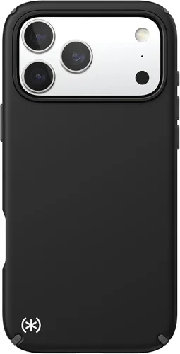 Vista 3 de Speck PRESIDIO2 PRO - Funda para iPhone 17, compatible con MagSafe, funda protectora delgada, color negro/gris pizarra/blanco