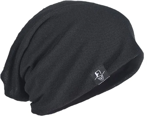 Vista 9 de FORBUSITE Gorro de punto delgado y holgado para hombre para el verano B018h Marrón