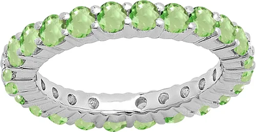 Vista 2 de Dazzlingrock Collection Anillo apilable de oro de 14 quilates de 1,00 quilates (quilates)