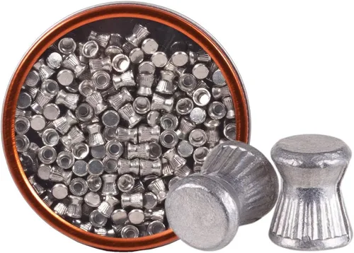 Vista 2 de Gamo Luxor Cu Sharp Pellets de caza piramidales – Capa de cobre, sin plomo, punta piramidal, varios calibres Copper Layer Adds Extra Hardness
