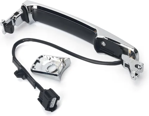 Vista 5 de Manija de puerta exterior cromada delantera izquierda lado del conductor, con sensor y sistema de entrada inteligente sin llave compatible