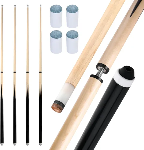 Vista 8 de Pool Cue Sticks Billiard Cue Sticks for Kids, Teens & Adults 35.8 in set de 2