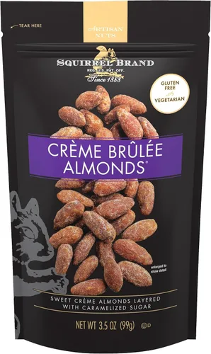 Vista 7 de Squirrel Brand Anacardos de chocolate con leche y mantequilla dorada, 3.5 onzas, bolsa resellable, sin gluten, aperitivos para adultos y niños