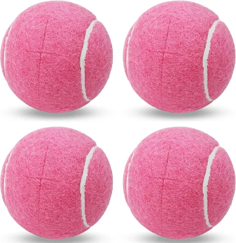 Vista 9 de Paquete de 4 pelotas de tenis para caminar, pelotas de tenis precortadas para patas de caminante o muebles, deslizadores y almohadillas de esquí