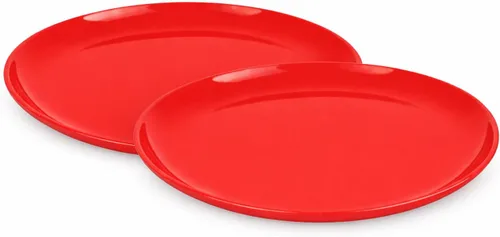 Vista 18 de Mintra Home - Platos reutilizables para servir (azul, cuadrado, 2 unidades (14 pulgadas)