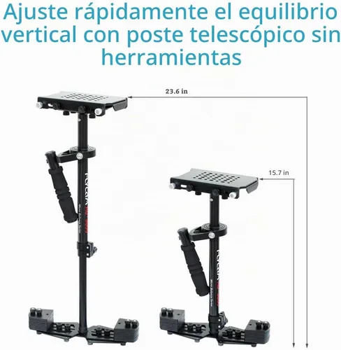 Vista 3 de FLYCAM Estabilizador de video portátil HD-3000 para cámaras DSLR de hasta