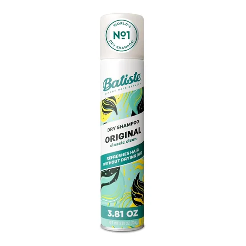 Vista 2 de Batiste Champú seco original, absorbe aceite y grasa, aroma clásico limpio, 3.81 onzas (paquete de 2)