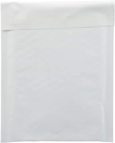 Vista 4 de JAM PAPER Bubble Lite Sobres acolchados – Tamaño #0-6 x 8 1/2 – Kraft blanco – 25