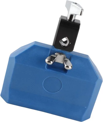 Vista 5 de Plastic Percussion Block with Mounting Bracket for Crisp Medium Pitch Sound, a Jam Block and Latin Drum Instrument for Drummers Expanding their Kit