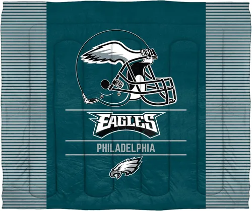 Vista 20 de Northwest NFL Unisex-Adult Comforter and Sham Set Safety