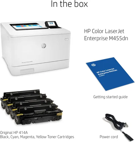 Vista 5 de HP Color LaserJet Enterprise M455dn Impresora dúplex (3PZ95A)