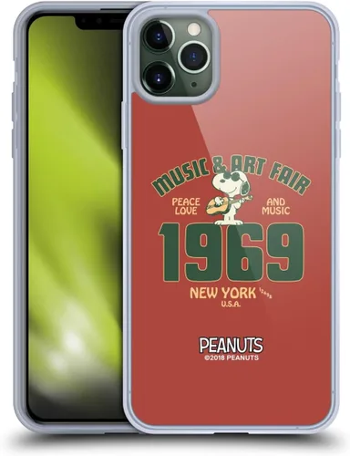 Vista 118 de Head Case Designs Funda de gel suave con licencia oficial de Peanuts Freak Flag Fly Woodstock 50th compatible con Apple iPhone 7 Plus/iPhone 8 Plus