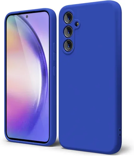 Vista 16 de oakxco Funda para teléfono Samsung Galaxy A12 con agarre de silicona líquida, linda delgada fina suave cubierta de gel de goma TPU lisa para mujeres