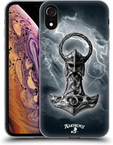Vista 141 de Head Case Designs Funda de gel con licencia oficial de Alchemy Gothic 13 Dagger Illustration [protección de grado militar] compatible con Apple