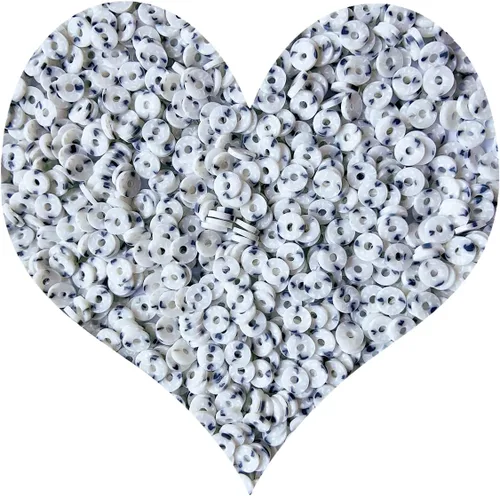 Vista 31 de 3000 cuentas redondas planas de polímero de vinilo Heishi cuentas de arcilla polimérica para hacer joyas, collares, pulseras y aretes (01-blanco)
