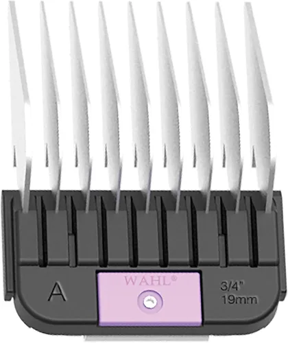 Vista 8 de Peine Wahl Animal N.° 5 inoxidable profesional 1/8 de pulgada N.° 3371, 100, 1 pulgadas