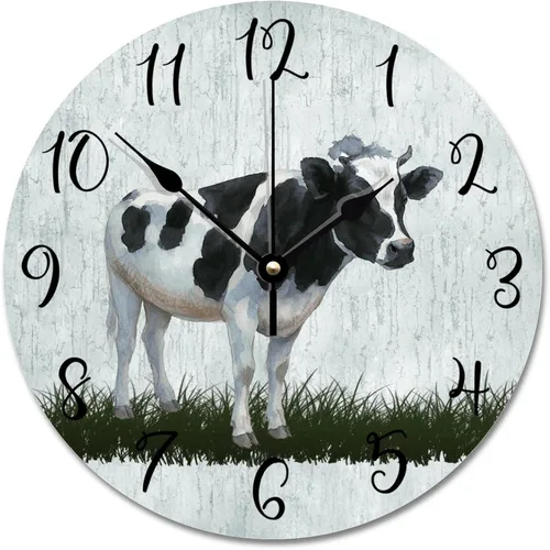 Vista 9 de I Love Doberman Clock Weathered Doberman Decorative Wall Clocks Estilo-7