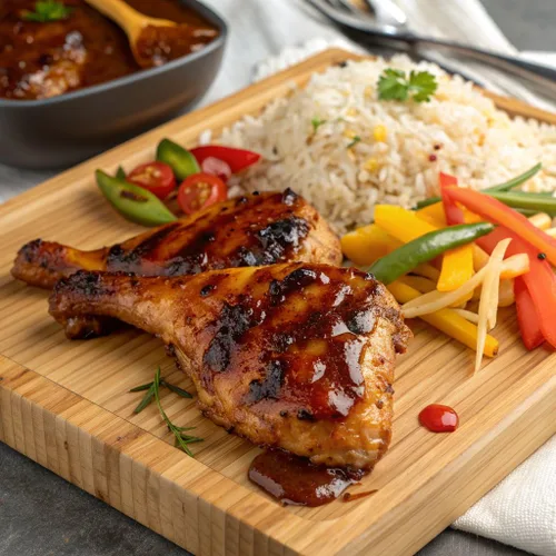 Vista 3 de Ventura Foods Sauce Craft Salsa caribeña Jerk - Condimento caribeño Jerk condimento estilo jamaicano carne seca marinada de pollo y rabo de toro