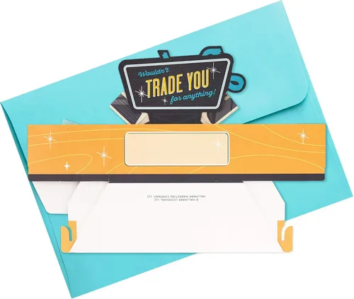 Vista 6 de Hallmark Paper Wonder - Tarjeta desplegable para el día del padre para papá (auto clásico)