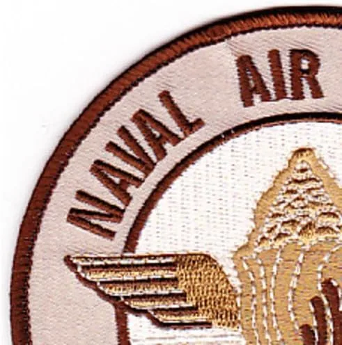 Vista 3 de Naval Air Station nas Key West Florida desierto parche