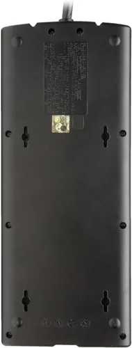 Vista 4 de Tripp Lite HDMI sobre kit para placas de pared extensoras dobles Cat5/Cat6, transmisor y receptor 2 12 enchufes + TEL Negro