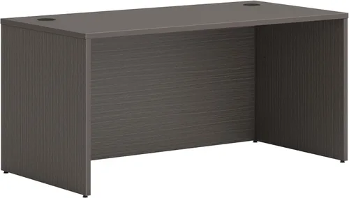 Vista 14 de HON MOD - Escritorio ejecutivo grande de 48 pulgadas para computadora, laminado de madera gruesa, mesa moderna con gestión de cables, 48 pulgadas