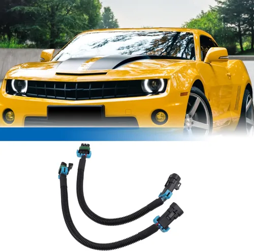 Vista 2 de X AUTOHAUX 2 piezas 38 cm de extensión de arnés de cabecera de sensor de oxígeno O2 para Chevrolet Camaro 2010-2013 para Chevrolet Corvette 2006-2013