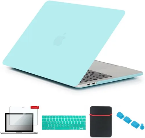 Vista 73 de Se7enline Compatible con MacBook Pro Touch Bar Case 2016/2017/2018/2019, funda rígida mate para Mac Pro de 13 pulgadas, A1706/A1989/A2159, funda