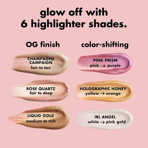 Vista 6 de e.l.f. Halo Glow - Varita de belleza iluminadora líquida para piel luminosa y brillante, fórmula construible, vegana y libre de crueldad, campaña