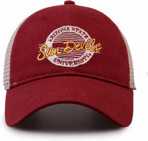 Vista 31 de The Game NCAA Snapback - Parche de malla - Comodidad clásica - Tamaño ajustable - Deja que todos sepan a qué equipo apoyas School seal patch with