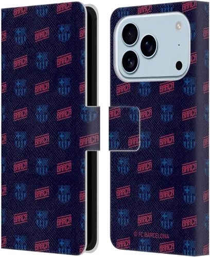 Vista 82 de Head Case Designs Funda de piel con licencia oficial del FC Barcelona con logotipo y patrón de Forca Barca, compatible con Apple iPhone 11