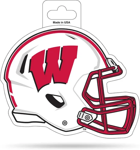 Vista 106 de Rico Industries NCAA - Calcomanía para casco de corte en forma de 4.75 x 5 pulgadas