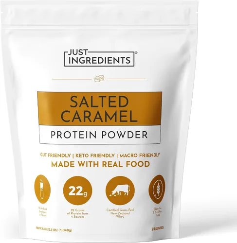 Vista 12 de JUST INGREDIENTS Chai Proteína en polvo – Mezcla de 30 porciones con suero 100% alimentado con pasto y proteínas vegetales orgánicas – Sabor cálido