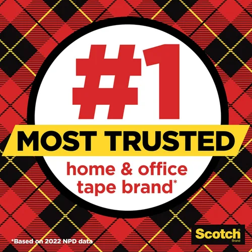 Vista 3 de Scotch Cinta Transparente, 3/4 in x 300 in, 1 Dispensador (157S)