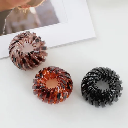 Vista 7 de Bird Nest - Pinzas para el cabello, soporte para cola de caballo, pinzas para el cabello, bandas para el cabello, accesorios para el cabello