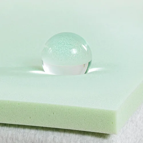 Vista 14 de ZINUS Cubrecolchón de espuma viscoelástica de té verde de 1.5 pulgadas, ropa de cama para dormitorio, capa de alivio de presión, ideal para aliviar